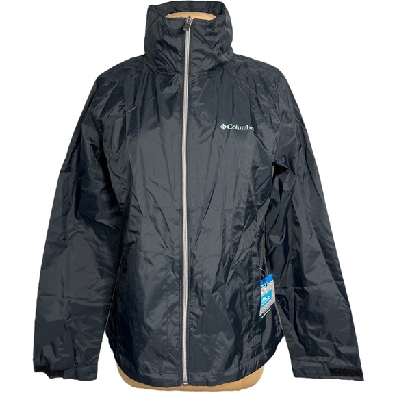 Columbia Switchback III Hooded Packable Jacket black size L - Picture 2 of 9